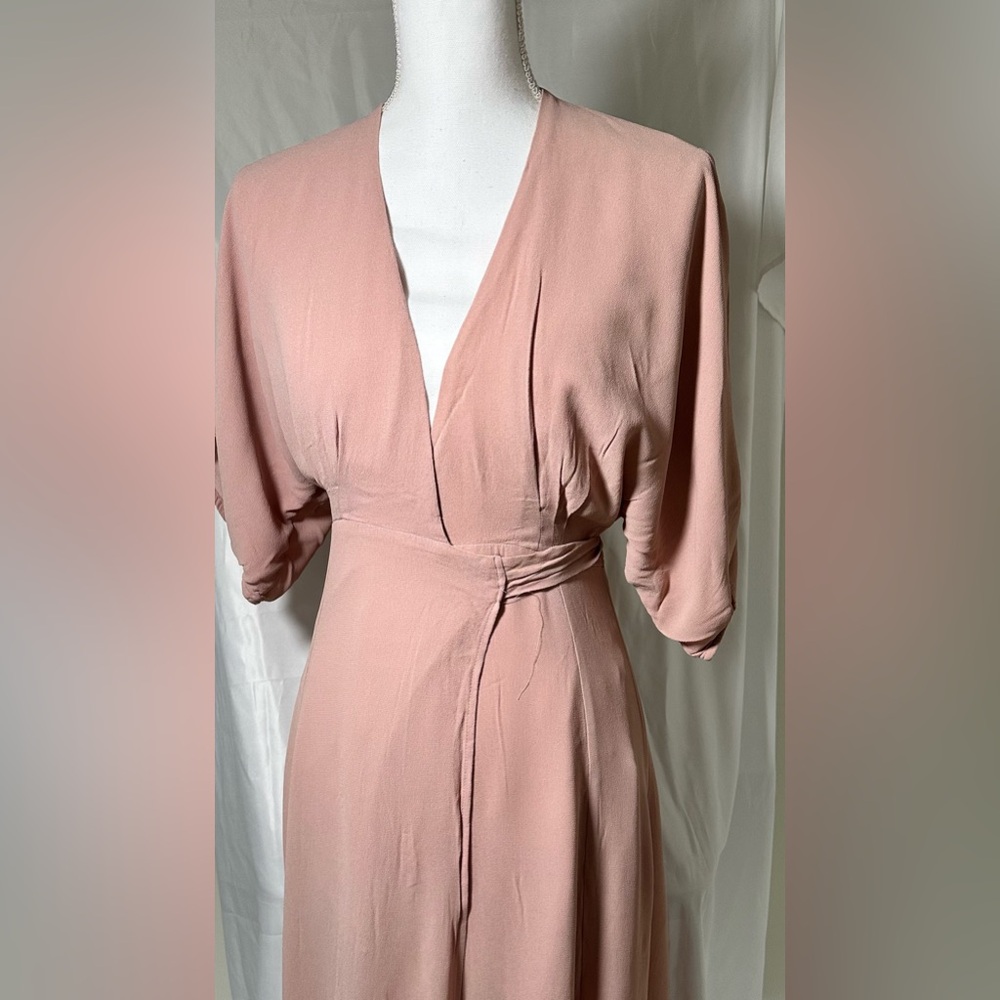 Reformation Blush Pink Winslow maxi dress - Picture 6 of 10